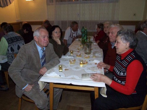 Beseda s důchodci - 11.12.2010